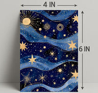 Celestial Cosmic Dreams in Space or Astronomy Poster
