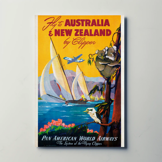 Fly to Australia & New Zealand by Clipper
