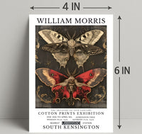 William Morris Exhibition: Detailed Artistic Poster