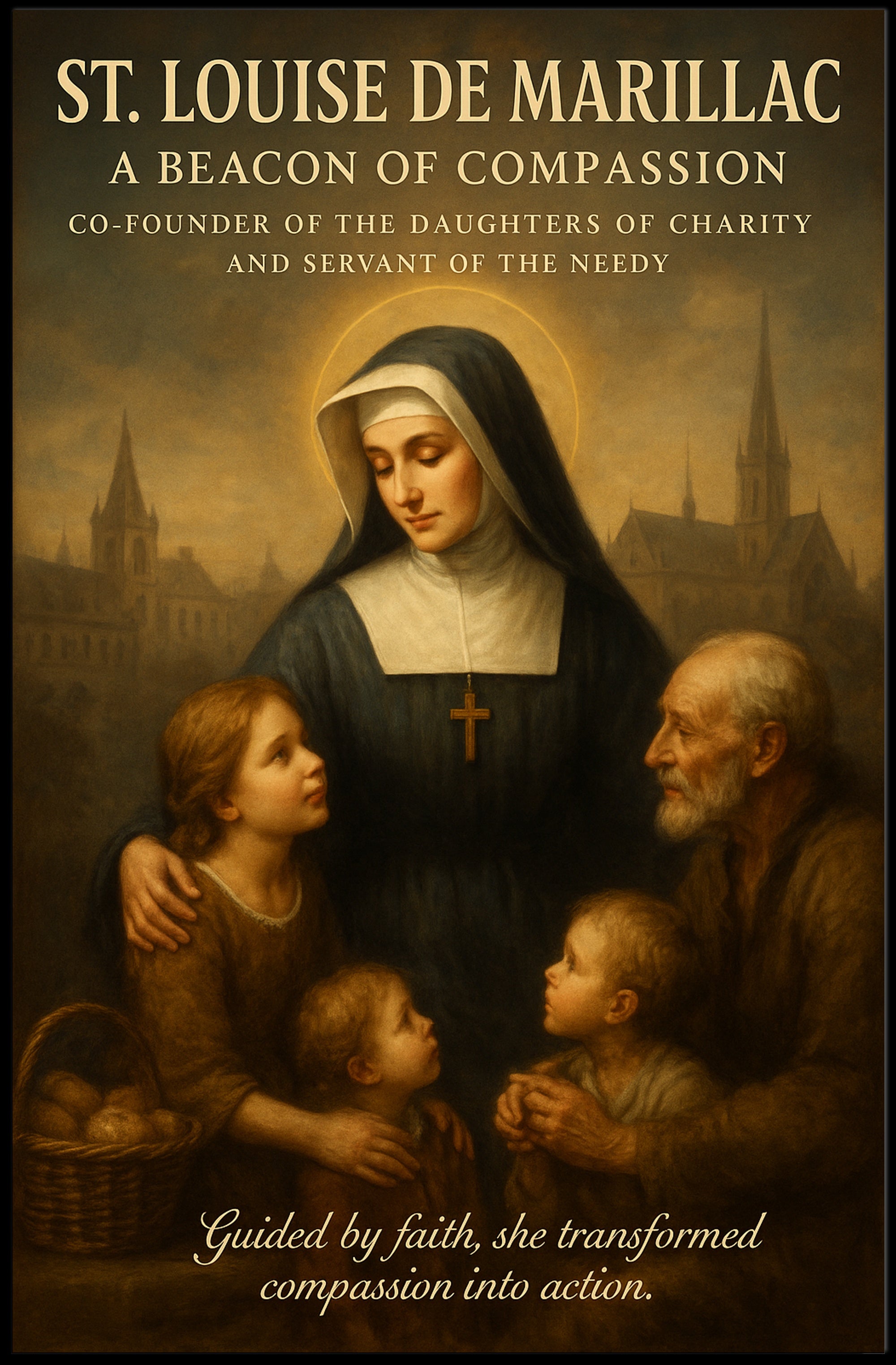 St. Louise De Marillac A Beacon Of Poster