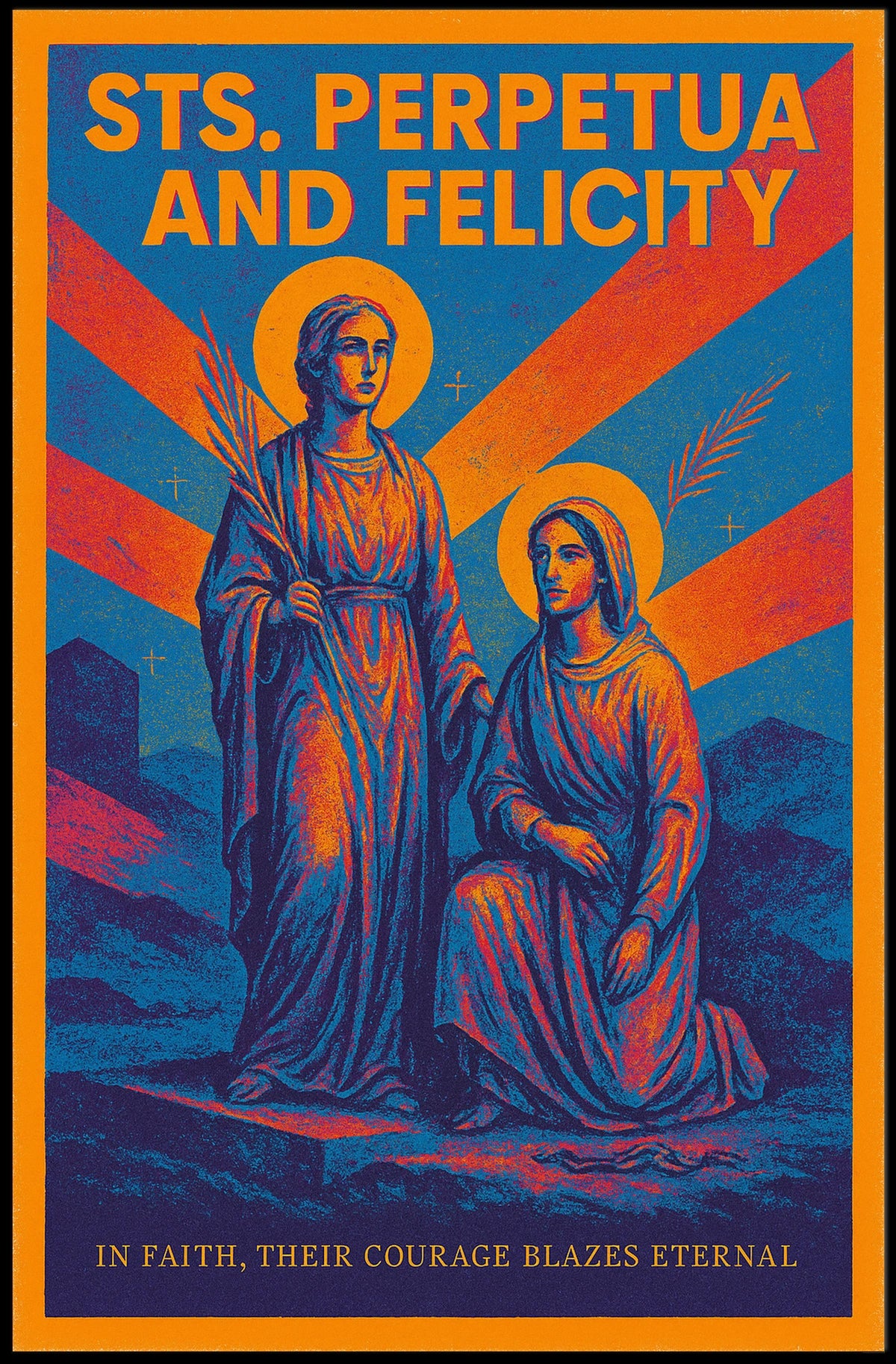 Sts. Perpetua and Felicity Poster