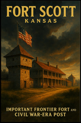 Fort Scott, Kansas Civil War-Era Post Poster