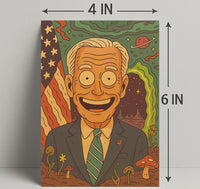 Cosmic Presidential Portrait Poster PosterGoat