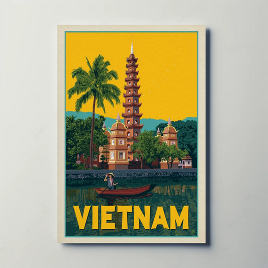 Vietnam Vintage Poster