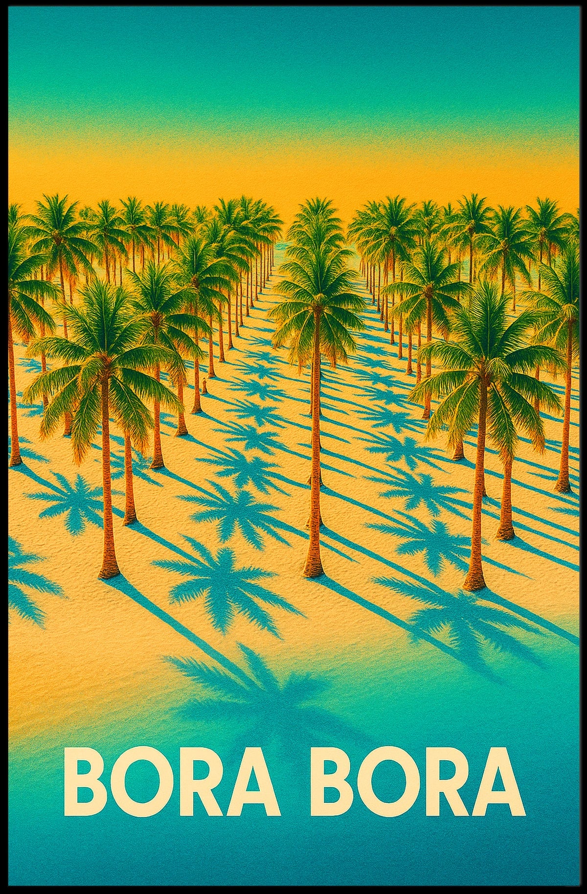 Bora Bora Paradise Poster