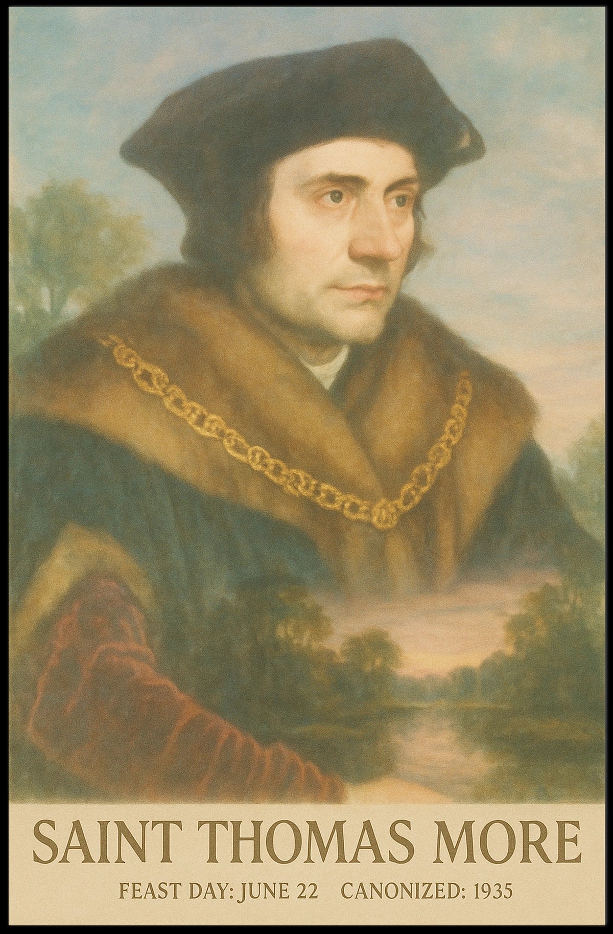 Saint Thomas More Poster