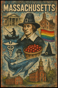 Massachusetts Heritage Poster