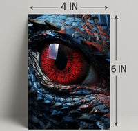 The DragonS Gaze Poster