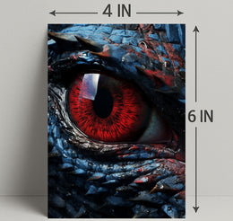 The DragonS Gaze Poster