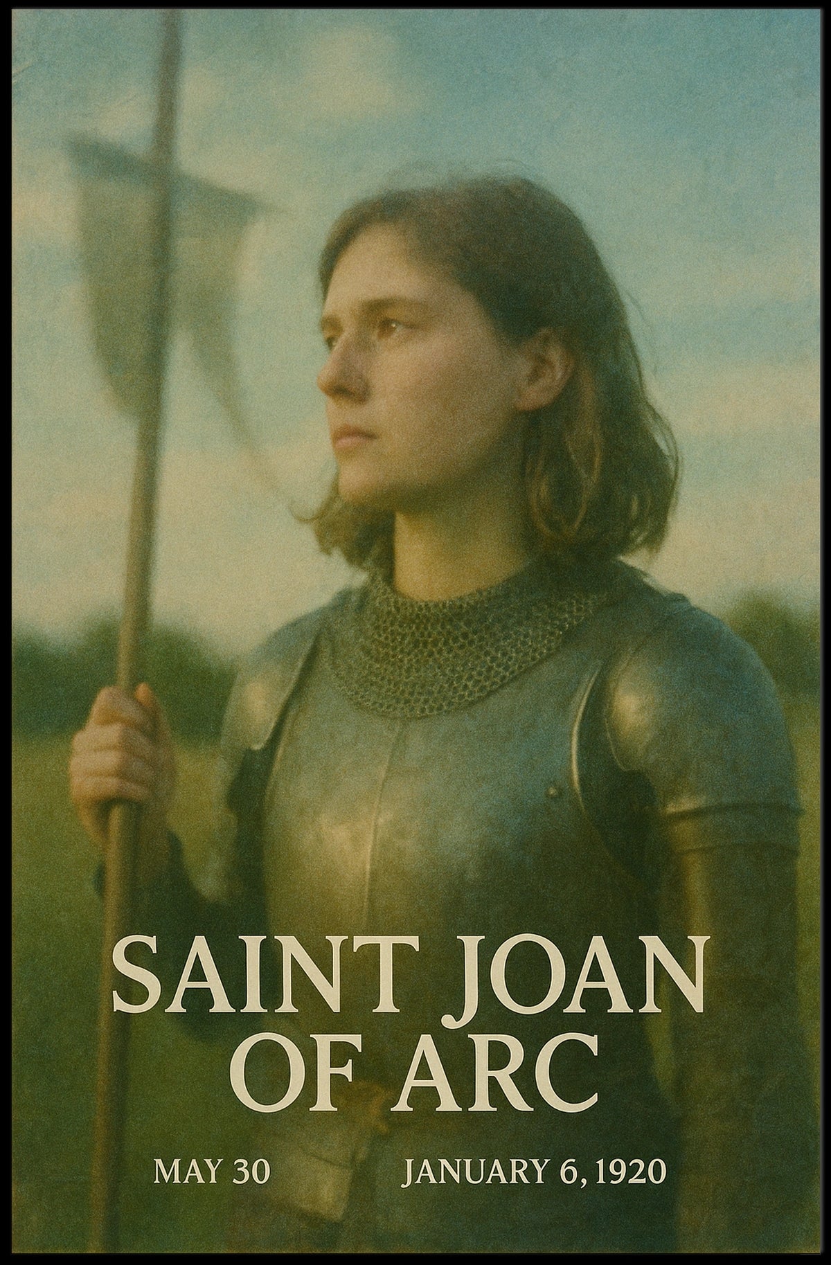 Saint Joan Of Arc Poster