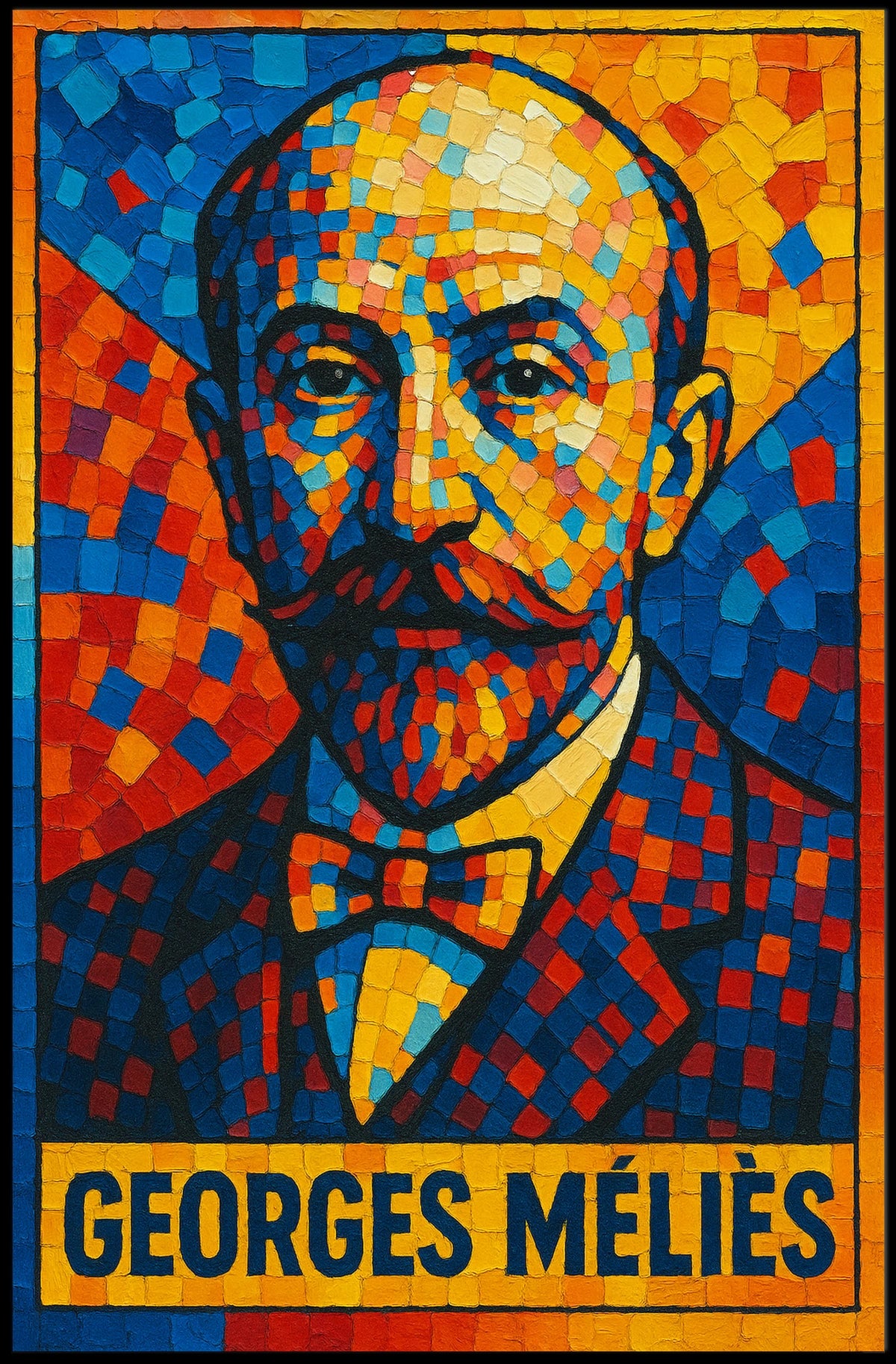 Georges Méliès Cinematic Pioneer Poster