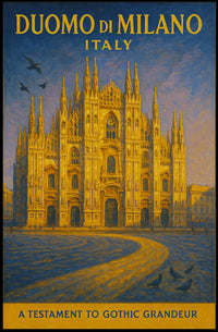 Duomo Di Milano A Testament To Gothic Poster