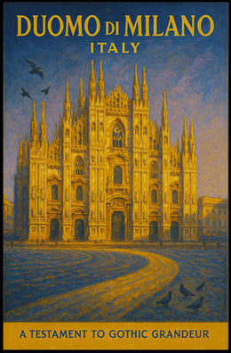 Duomo Di Milano A Testament To Gothic Poster