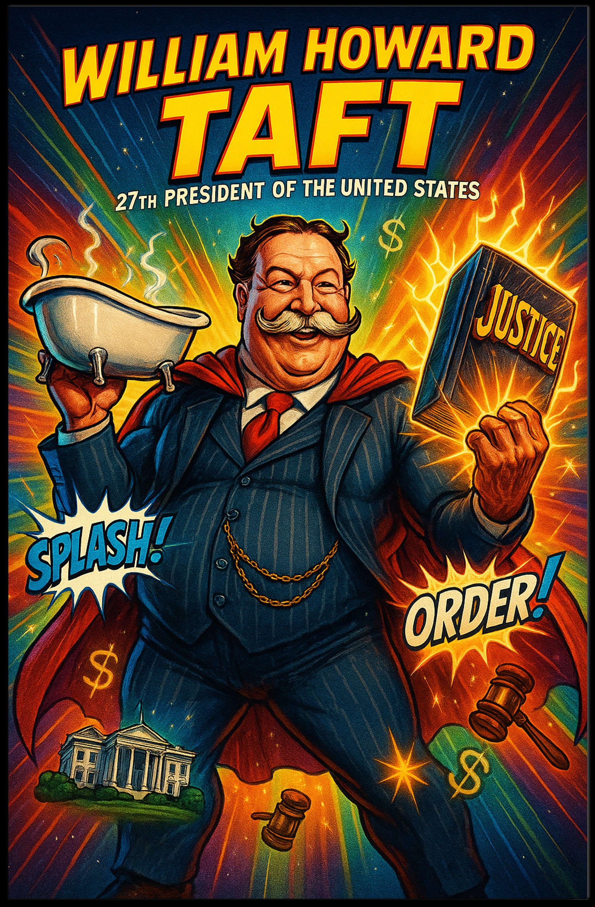 William Howard Taft – 27th President Poster PosterGoat