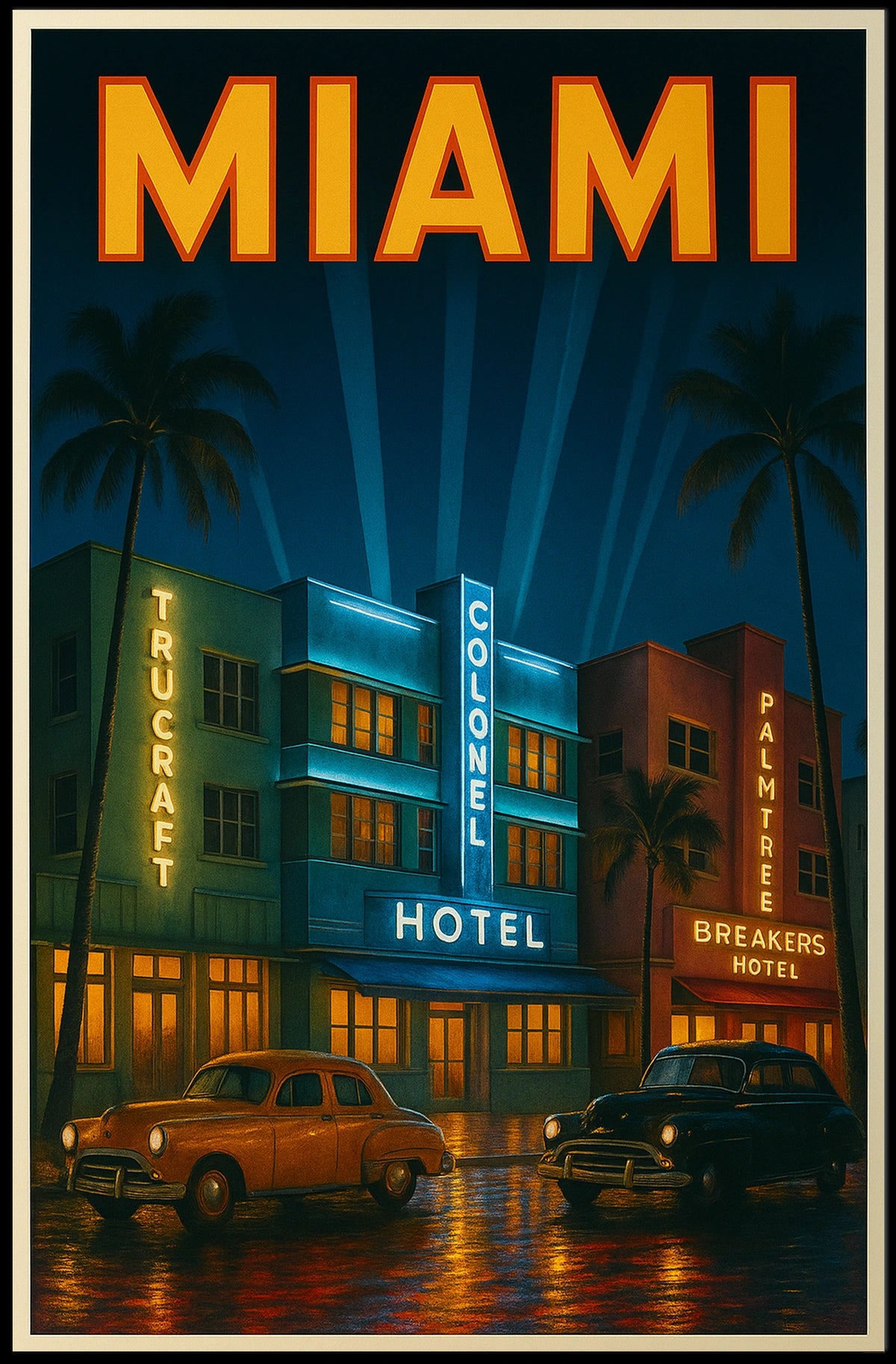 Miami Nights Poster
