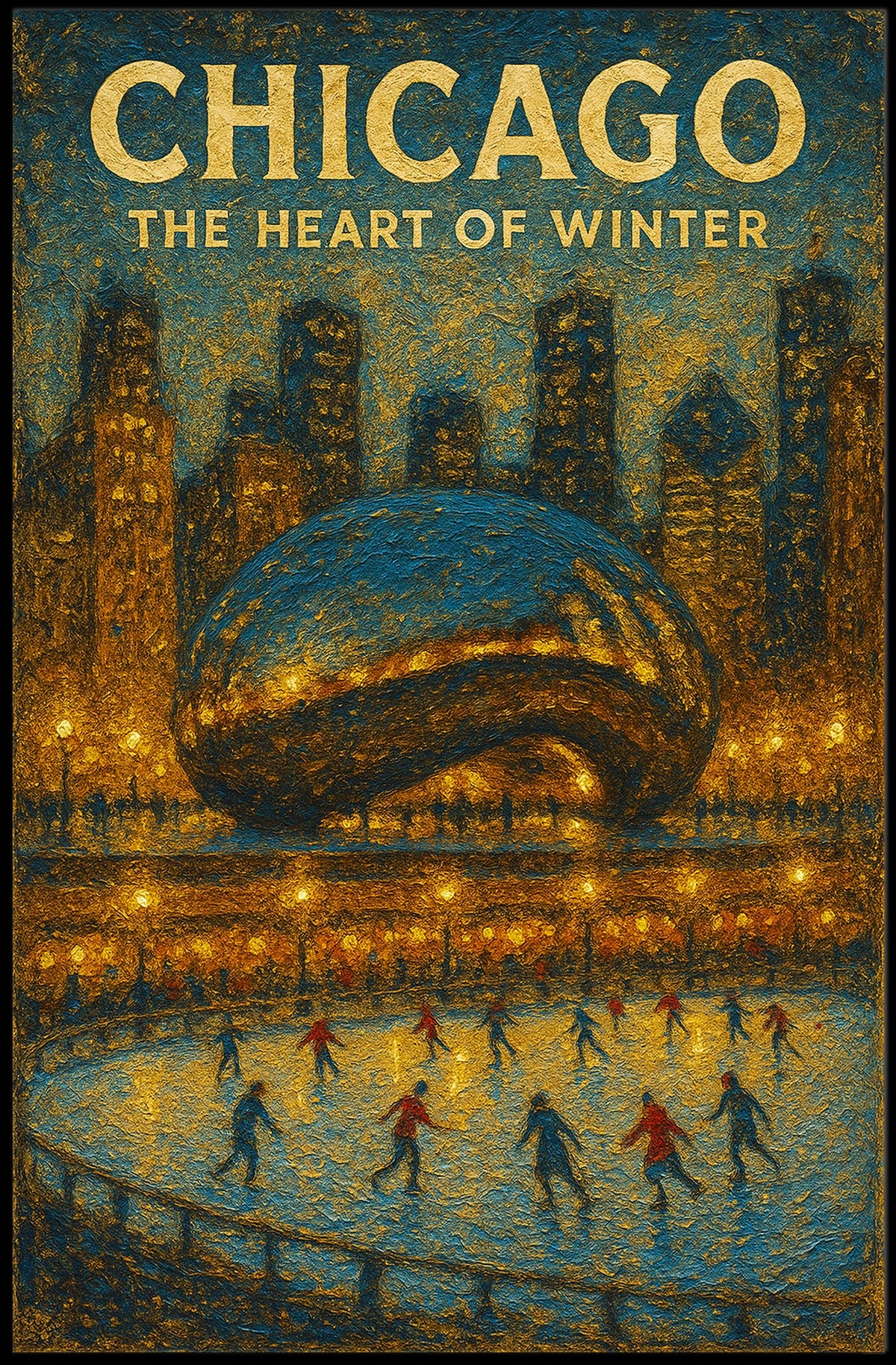 Chicago The Heart Of Winter Poster