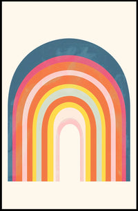 Abstract Artistic Elements Stylized Wall Art Poster