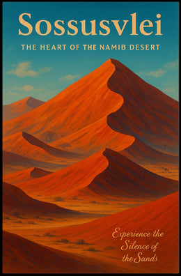 Sossusvlei The Heart of the Namib Desert Poster