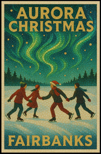 Fairbanks Aurora Poster