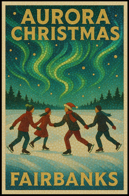 Fairbanks Aurora Poster