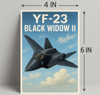 YF-23 Black Widow II Poster PosterGoat