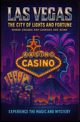 Las Vegas The City of Lights and Fortune Poster