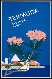 Bermuda In Oleander Time Poster