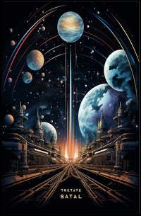 Tretate Satal A Cosmic Journey Poster