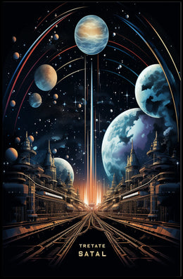 Tretate Satal A Cosmic Journey Poster