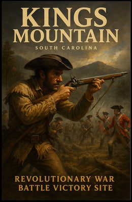 Kings Mountain Revolutionary War Poster