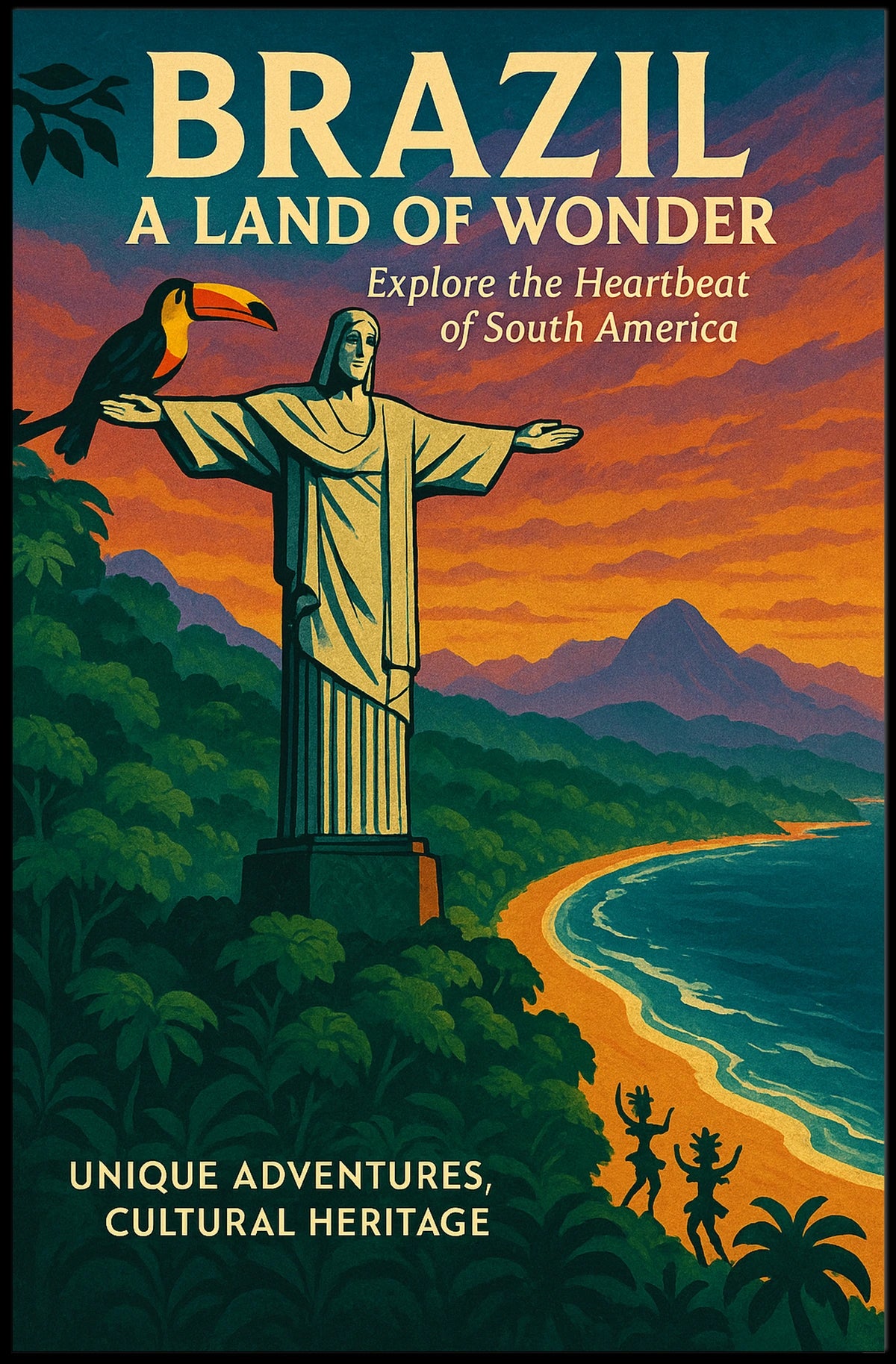 Brazil A Land of Wonder Poster