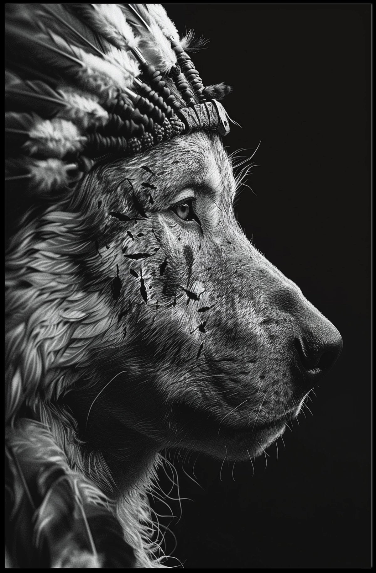 Spirit Of The Wolf Poster