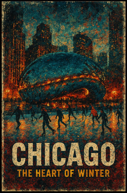 Chicago The Heart of Winter Poster