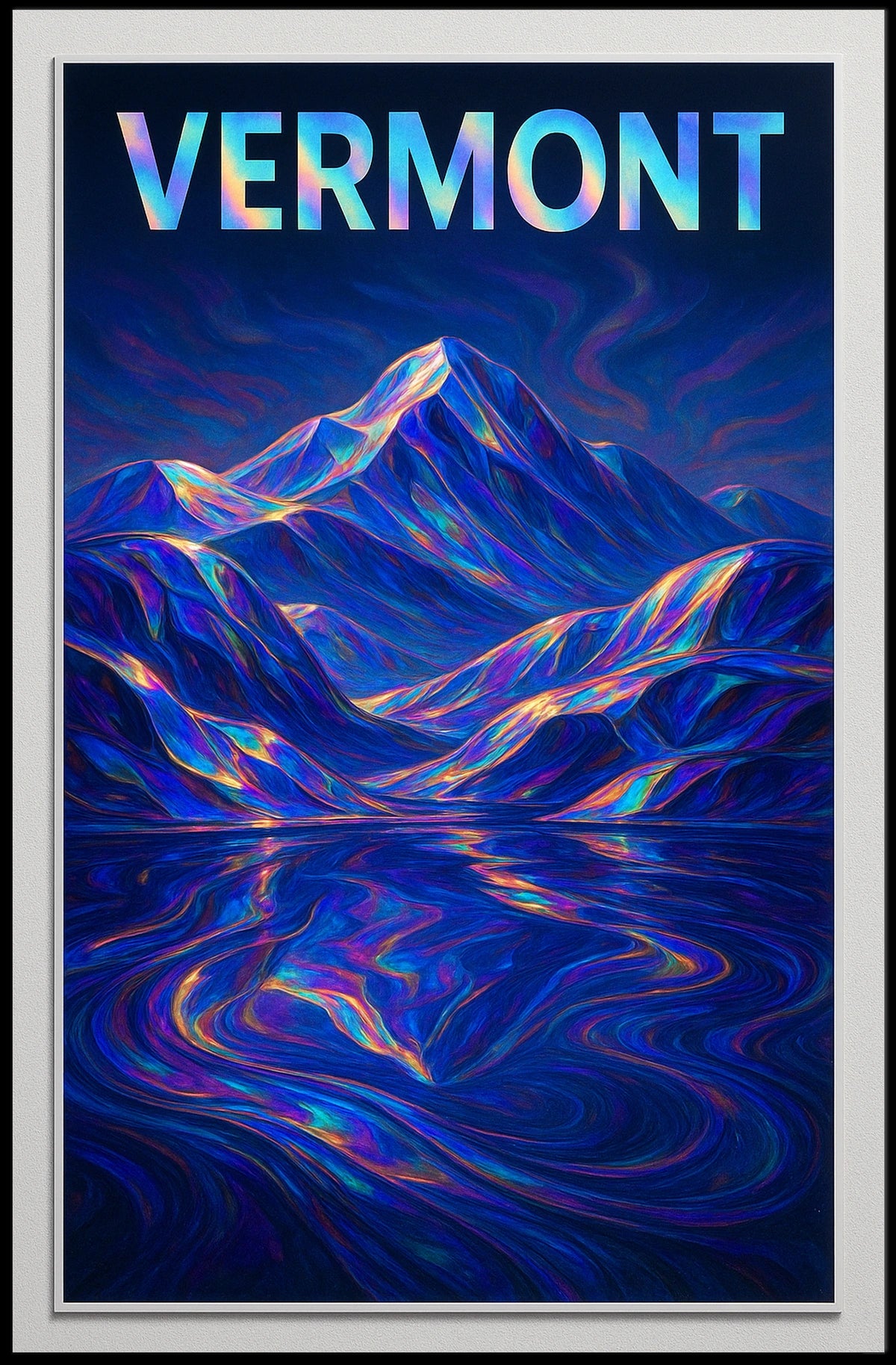Vermont Mountain Majesty Poster