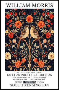 William Morris Exhibition Poster: Cultural or Heritage Poster