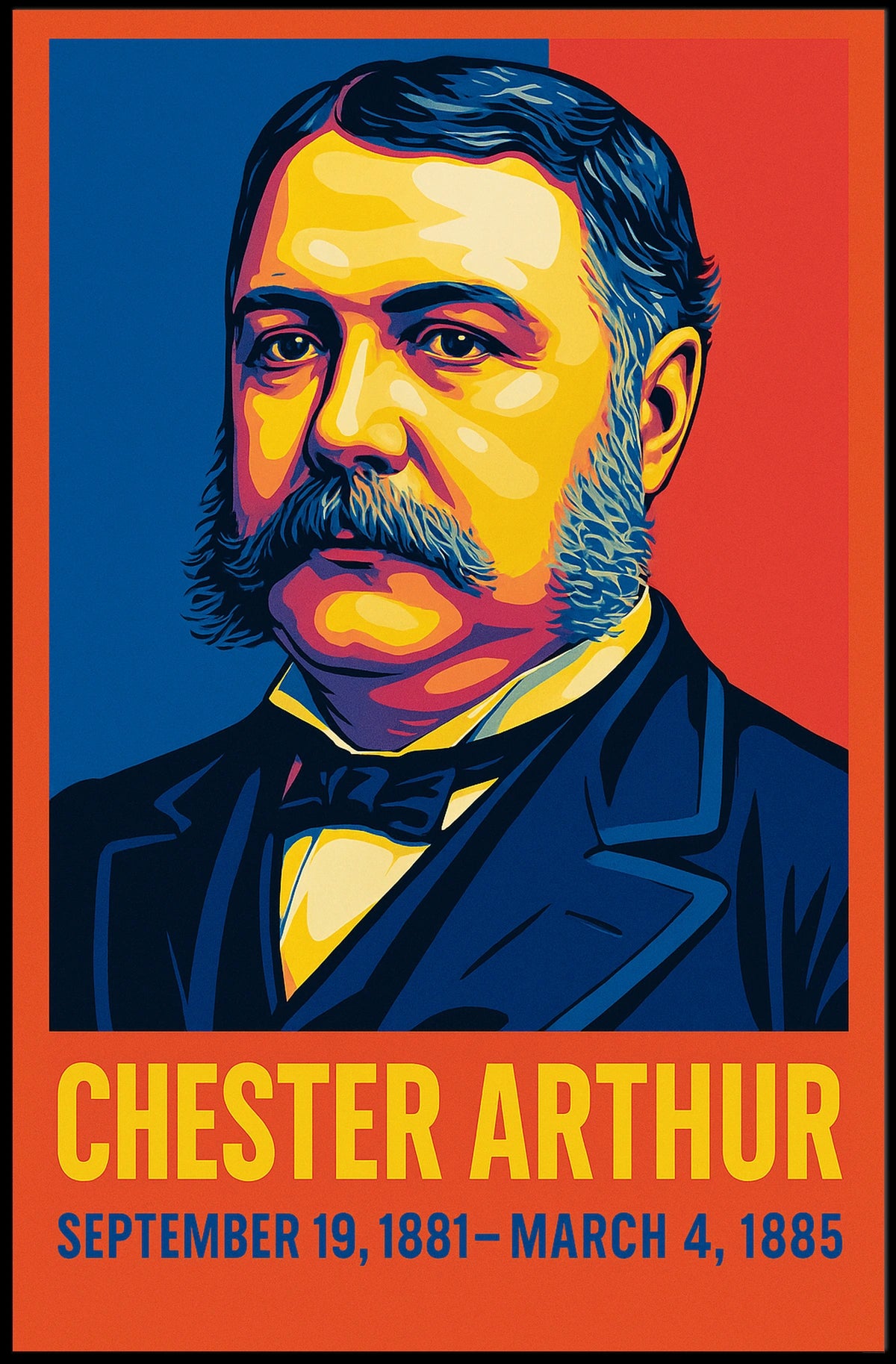 Chester Arthur Poster