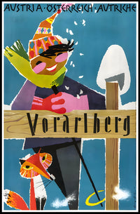 Winter Fun In Vorarlberg Poster