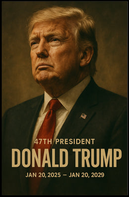 Donald Trump Visionary of the Future Poster