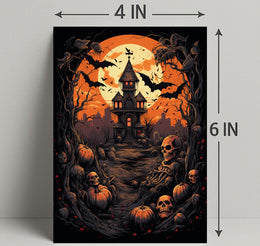 Haunted Halloween Night Poster