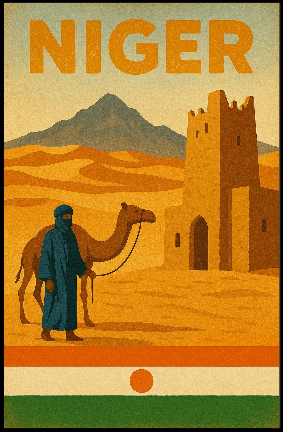 Discover Niger Poster