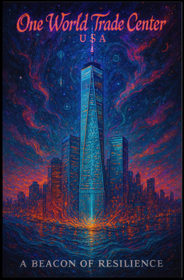 One World Trade Center Poster A Beacon Of Resilience