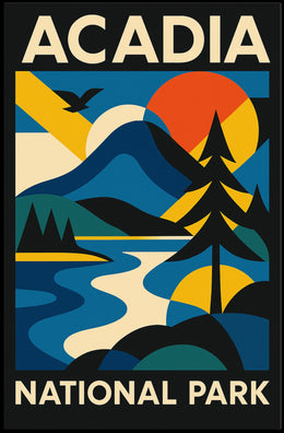 Acadia National Park Poster