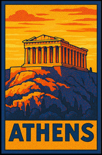 Athens The Parthenon Poster