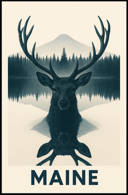 Maine Wilderness Poster