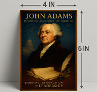 John Adams 2nd President Poster PosterGoat