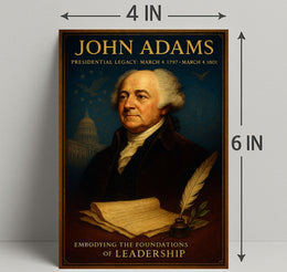 John Adams 2nd President Poster PosterGoat