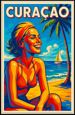 Curaçao Beach Vibes Poster