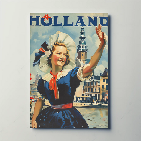 Holland Vintage Poster