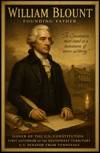 William Blount Vintage Historical or Presidential Poster PosterGoat