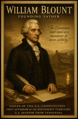 William Blount Vintage Historical or Presidential Poster PosterGoat